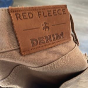Brooks Bothers Red fleece denim pants